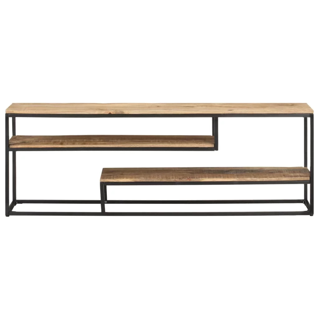 Rough Mango Wood TV Stand U6615