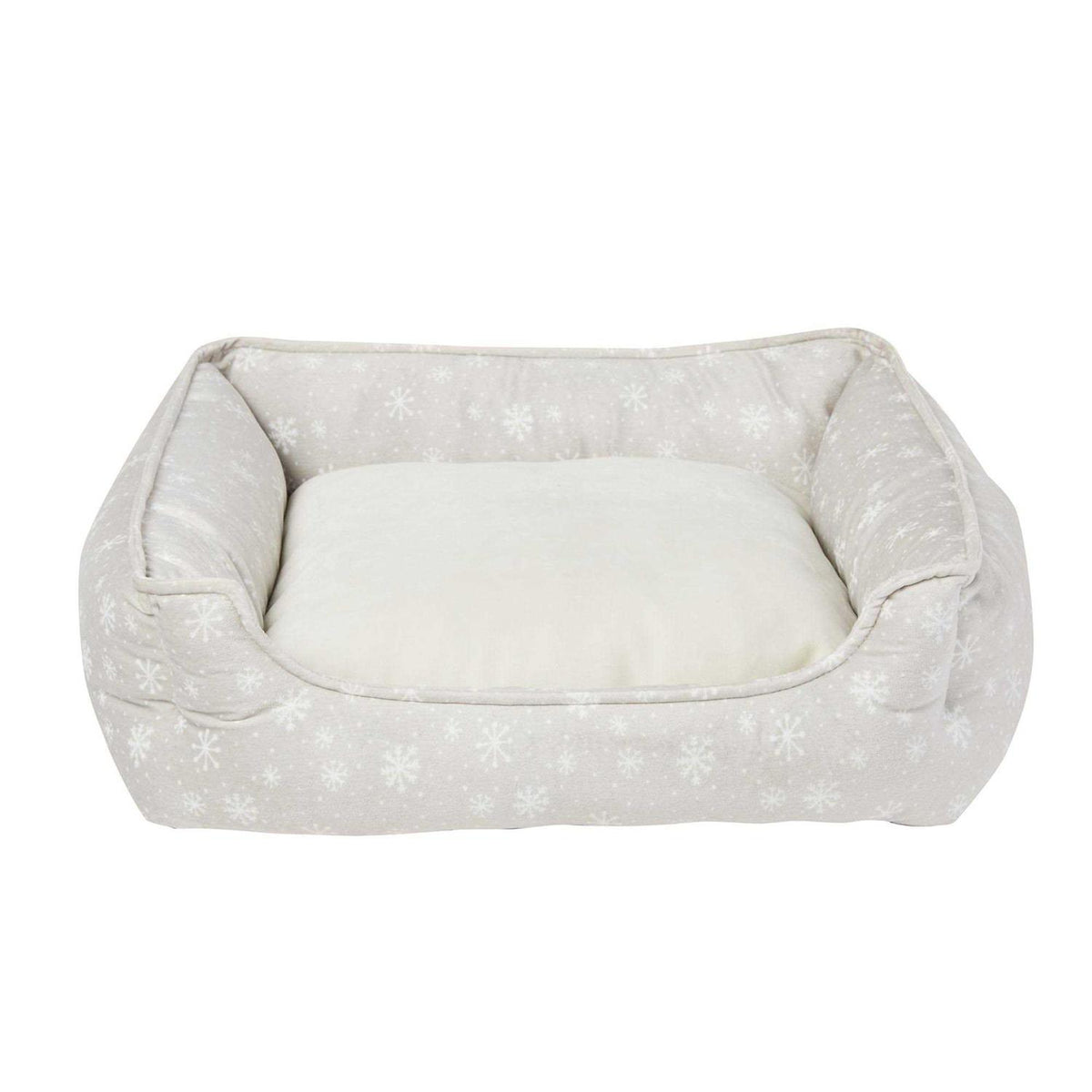 Snowflake Cuddler Dog Bed T554757