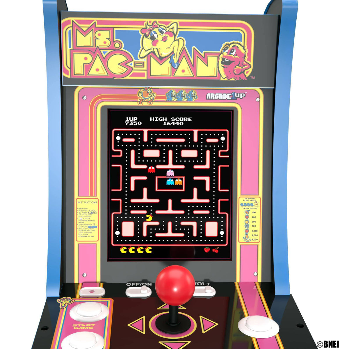 Ms. Pac-Man Countercade P5023