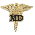 25 Pack Gold Caduceus Pin O281047