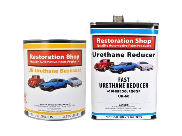 White Gallon Urethane Basecoat Clearcoat Auto Paint Kit K4339