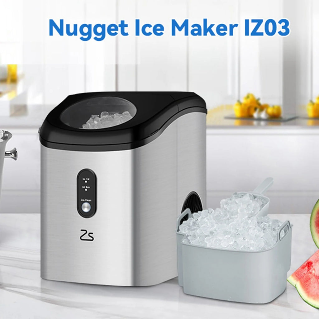 Countertop Nugget Ice Maker with Ice Scoop A3615