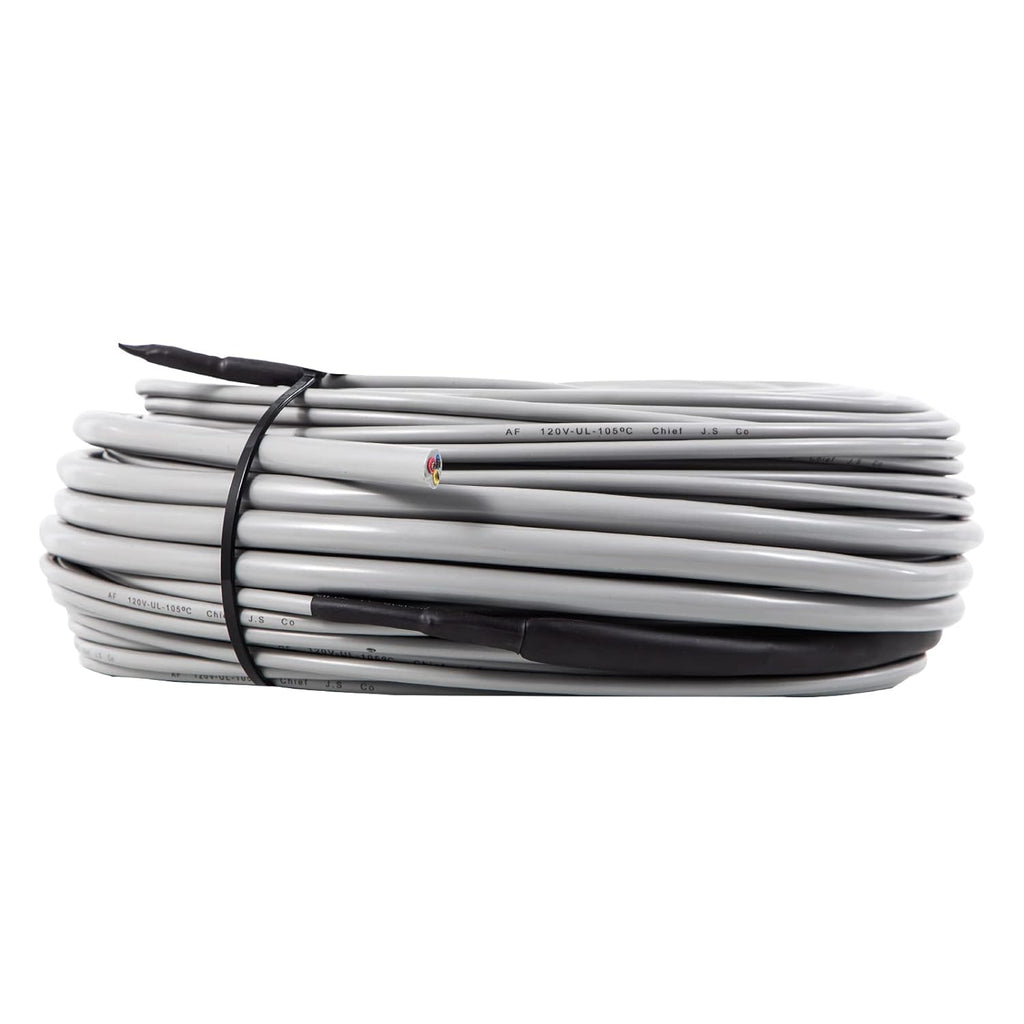 Floor Heating Cable 145.3 Square Feet with Temperature Control Panel X527254
