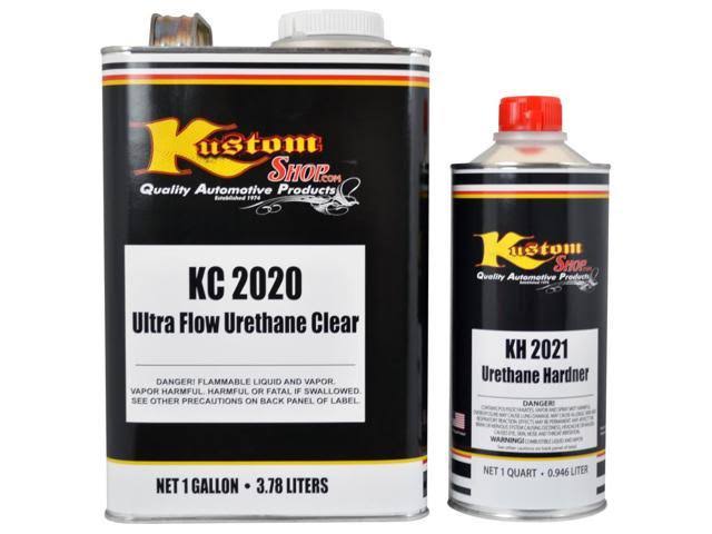 White Gallon Urethane Basecoat Clearcoat Auto Paint Kit K4339
