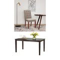 7-Piece Dining Set with Upholstered Chairs Y20067