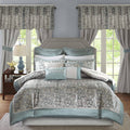 24 Piece Teal Cal King Room in A Bag B71039