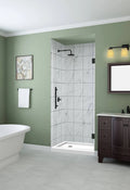 Frameless Hinged Shower Door Oil Rubbed Bronze P66987