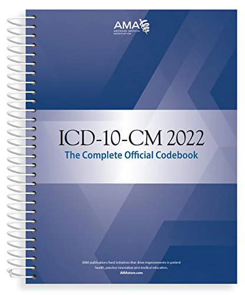ICD-10-CM 2022 Codebook Paperback A95603