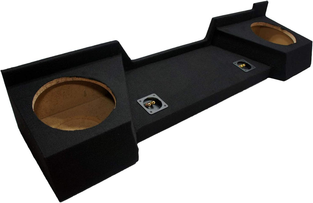 Dual 10 Kicker C10 Subwoofer Trunk Sub Box Enclosure 600 Watts Peak J57240