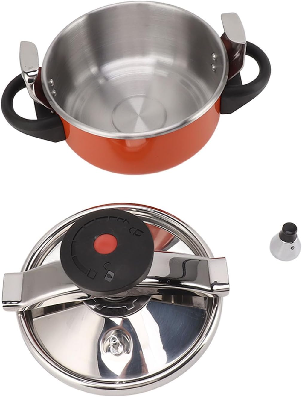 2L/2.1Quart Stainless Steel Mini Pressure Cooker D364807