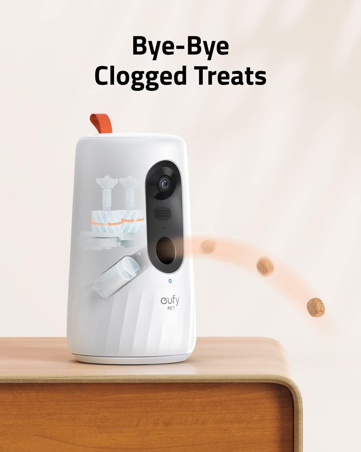 Pet Dog Camera with Treat Dispenser, 2-Way Audio, Night Vision S76763