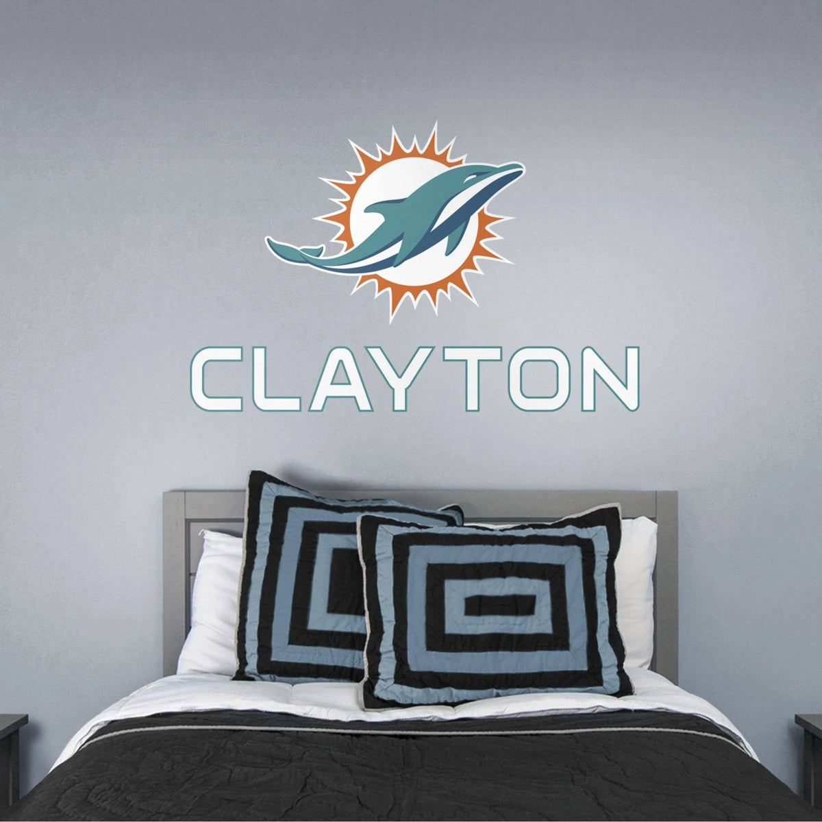 Aqua NFL Wall Decal M90548