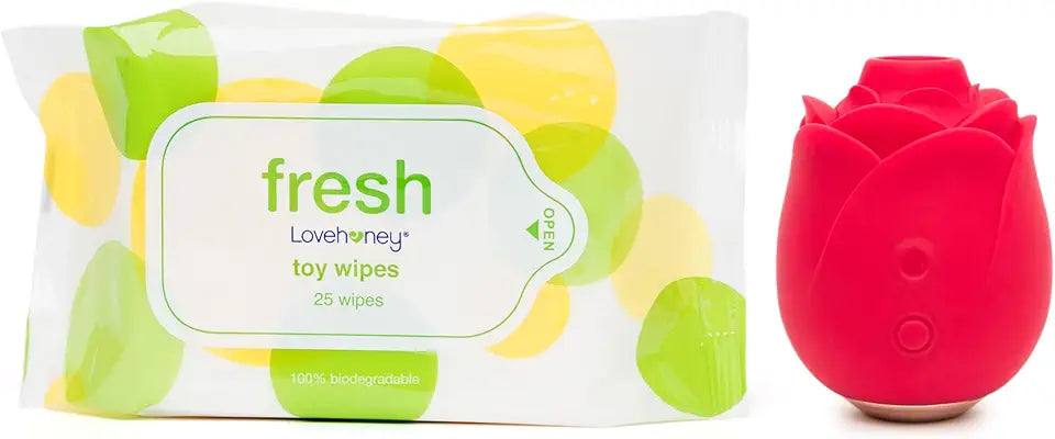 Clitoris Sucker and Body Wipes Bundle K1291