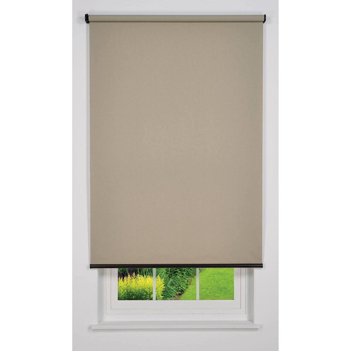 Taupe 58 W x 78 H Cordless Light Filtering Roller Shade I711
