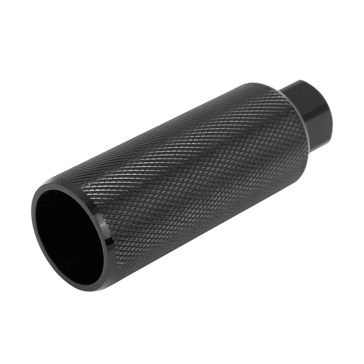 Aluminum Alloy Rear Foot Pegs Footrests for Bicycle 3/8 Inch Black U19490
