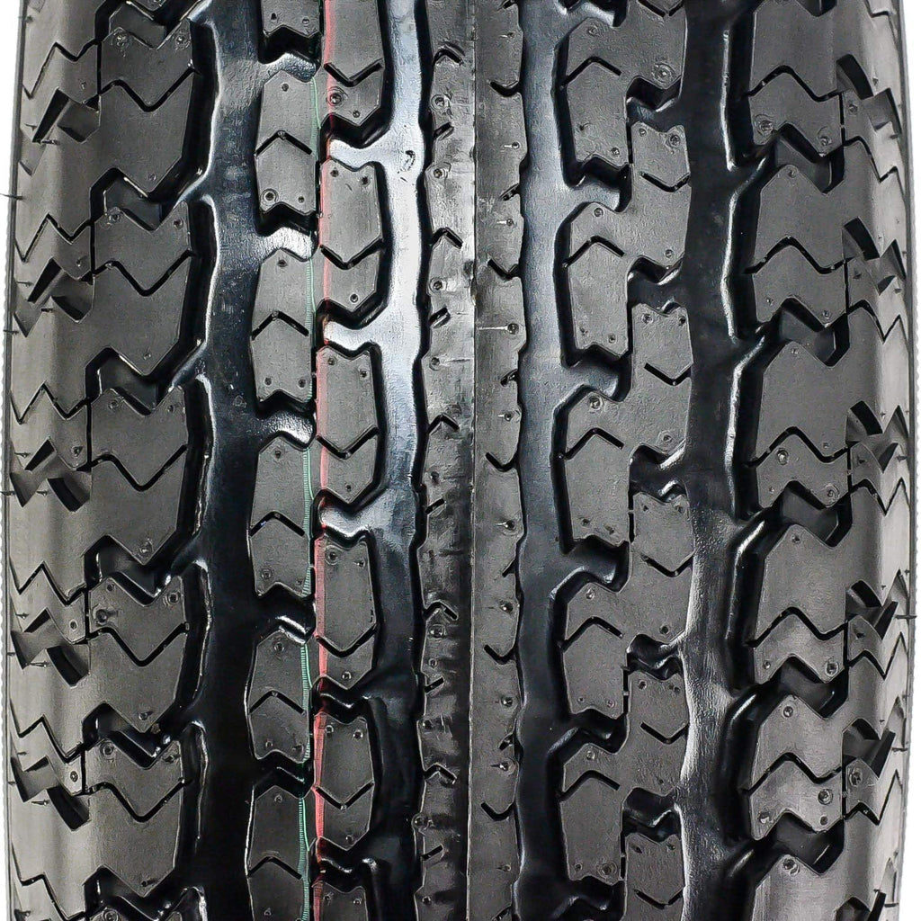 Set of 4 Trailer Radial Tires ST205/75R15 Load Range D 8-Ply BSW O755190