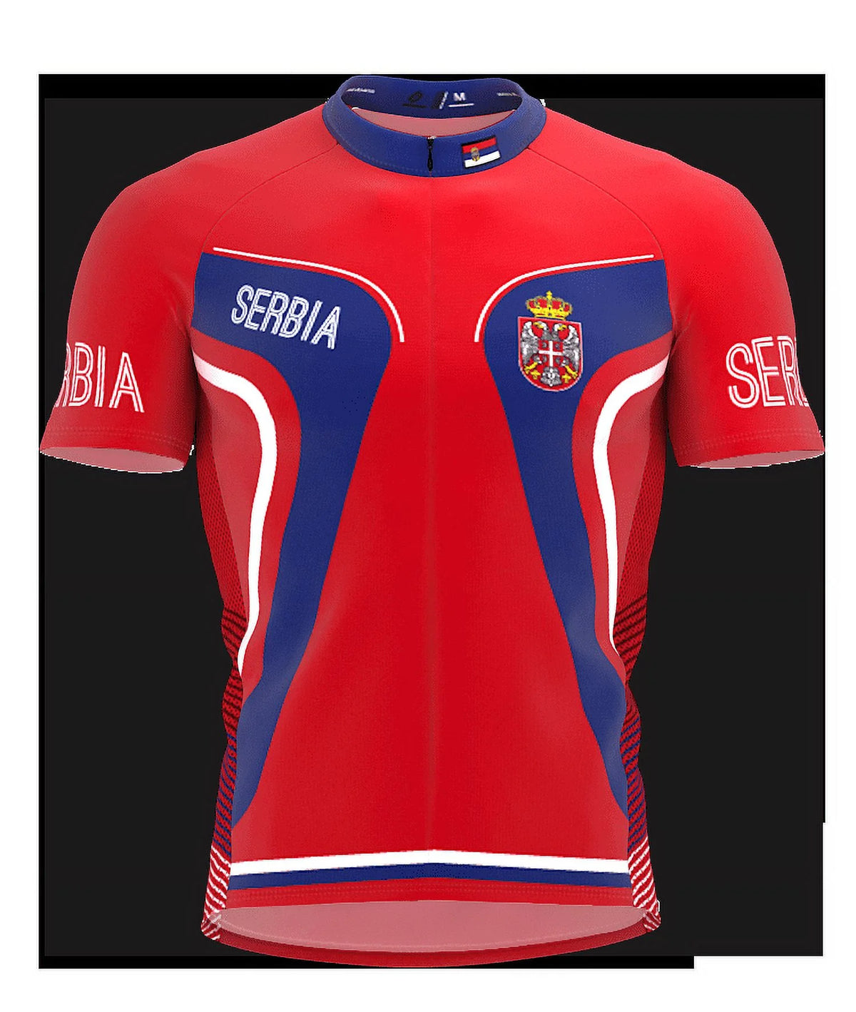 Full Zipper Short Sleeve Cycling Jersey W869725