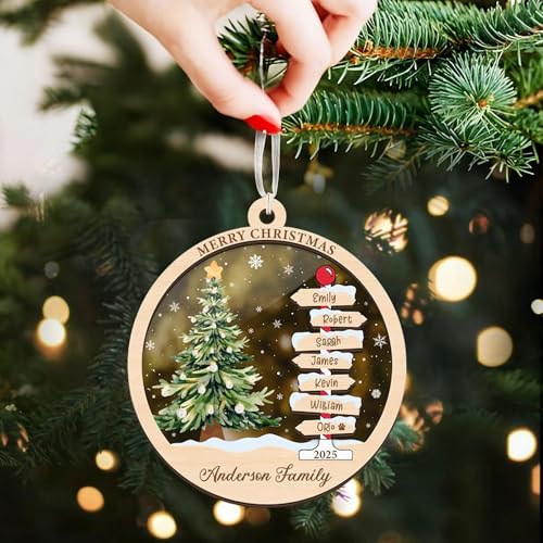 Christmas Family Ornament E964661