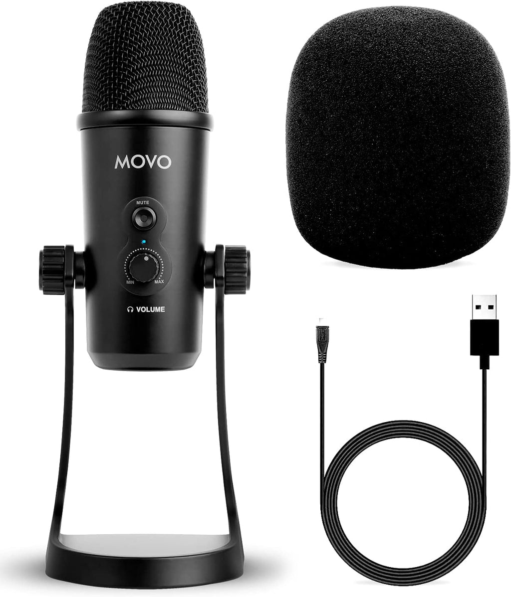 Desktop USB Microphone with Adjustable Pickup Patterns J536892