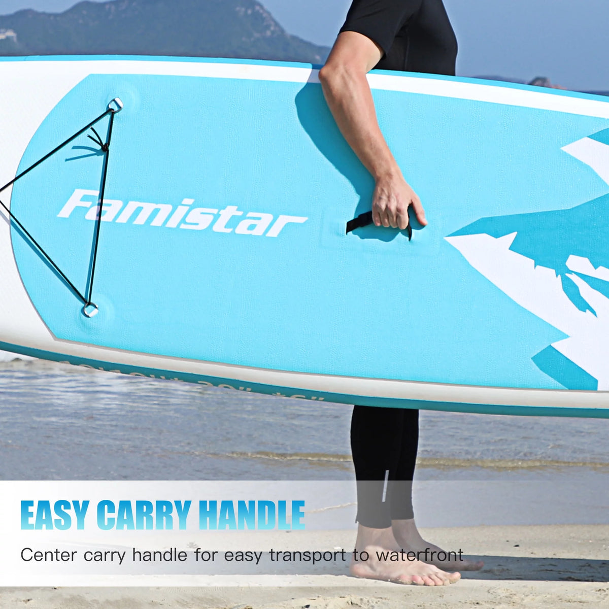 Inflatable Stand Up Paddle Board with Paddle Pump and Backpack Y557