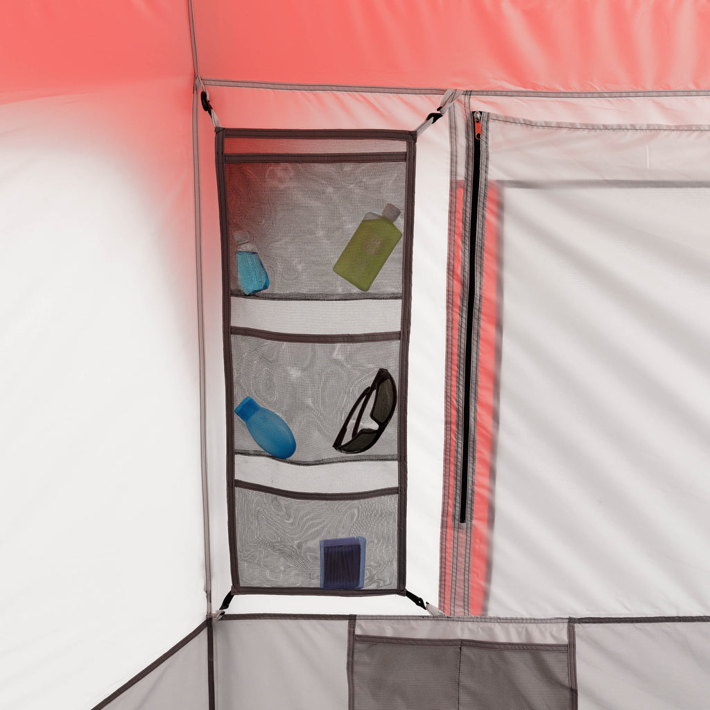 13' x 9' 8-Person Instant Cabin Tent with LED Lights A57632