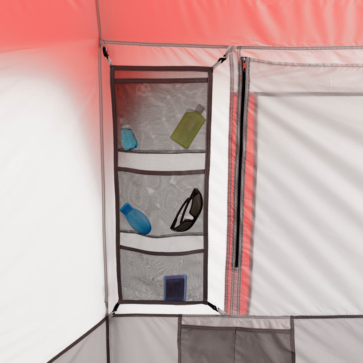 13' x 9' 8-Person Instant Cabin Tent with LED Lights A57632