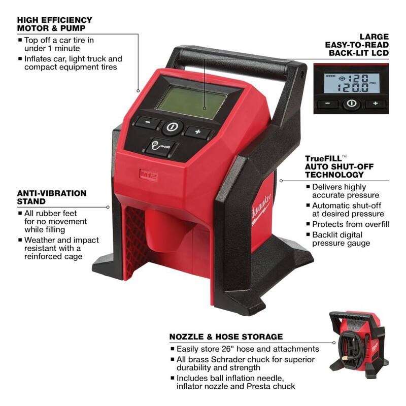 12-Volt Cordless Electric Inflator G670386