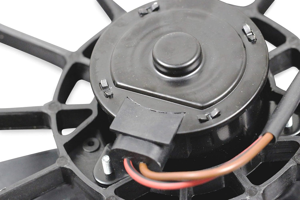 Left Driver Side Radiator Cooling Fan Assembly Pack of 2 T814112