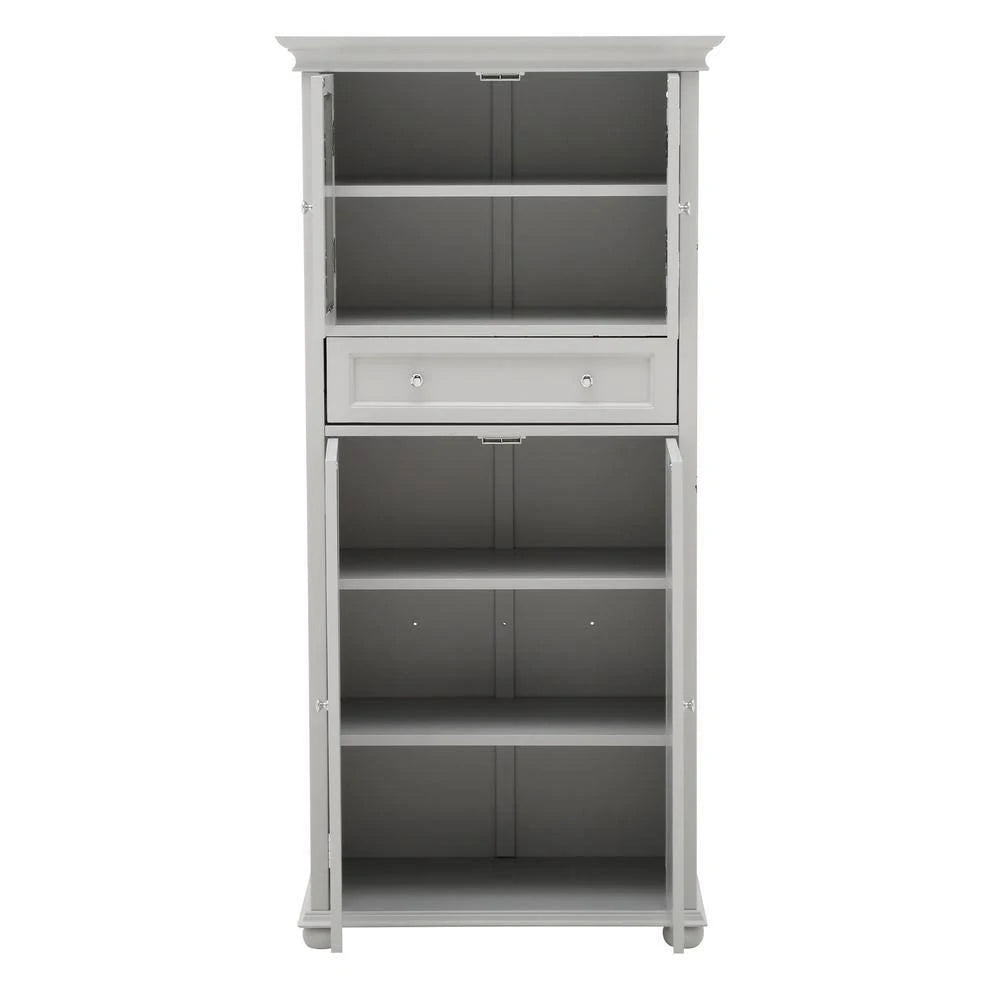 4-Door Tall Cabinet in Dove Grey J99738