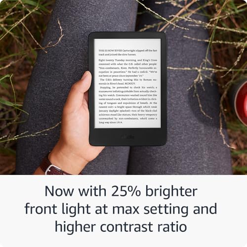 16 GB Kindle with Glare-Free Display and Adjustable Front Light E601861