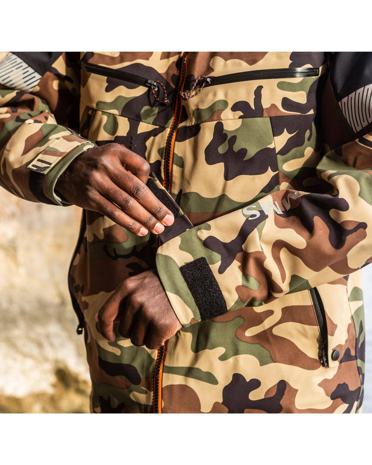 Woodland Camo Jacket A659