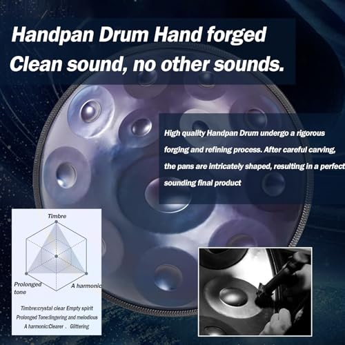 10 Notes 22 Inch Handpan Drum L672