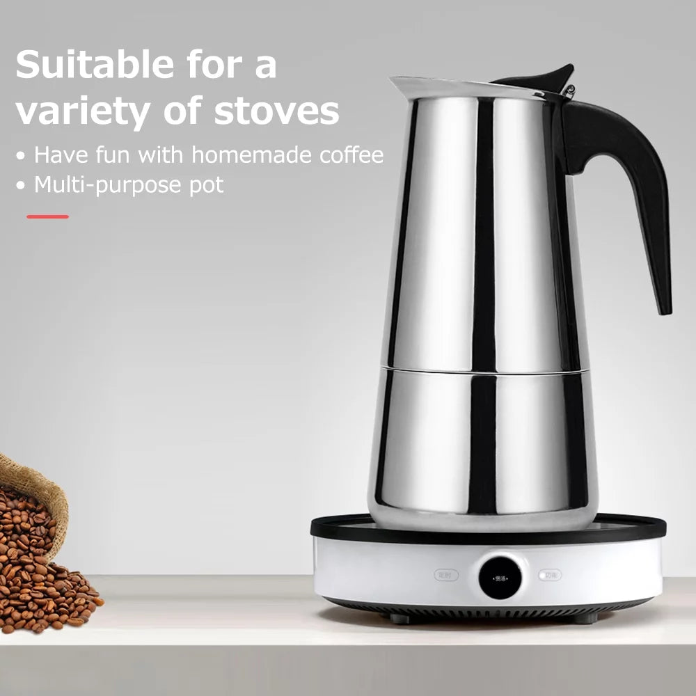 Stainless Steel Electric Coffee Maker U203387