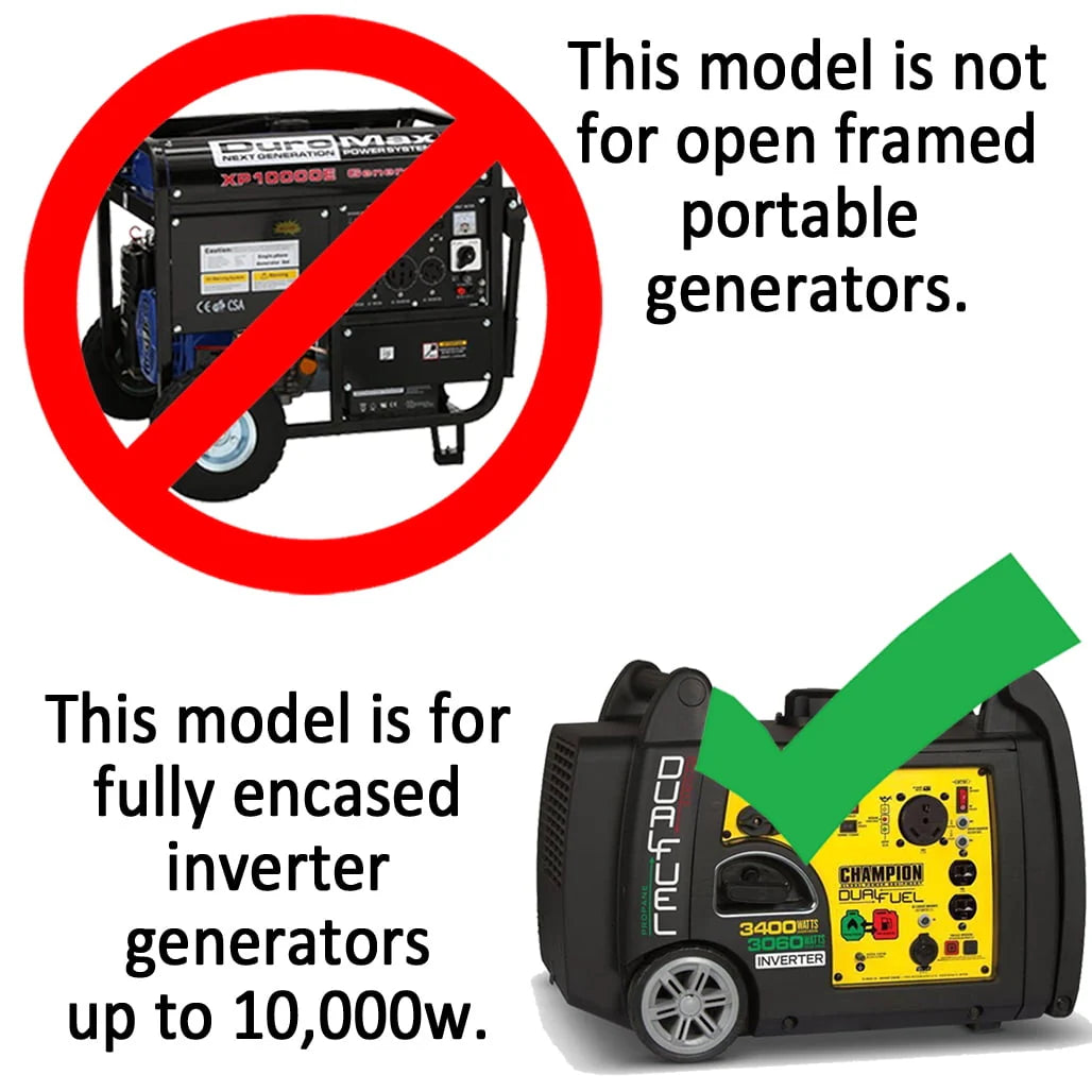 Tan Generator Running Cover for Inverter Generators P59477