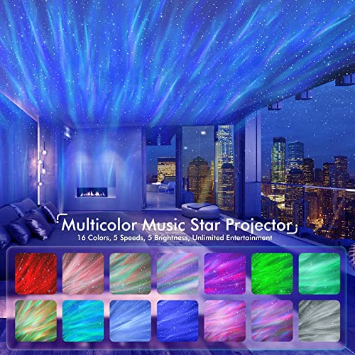 Galaxy Projector with Bluetooth Speaker & White Noise S44218
