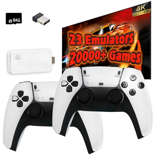 Retro Game Console with Dual Controllers K456