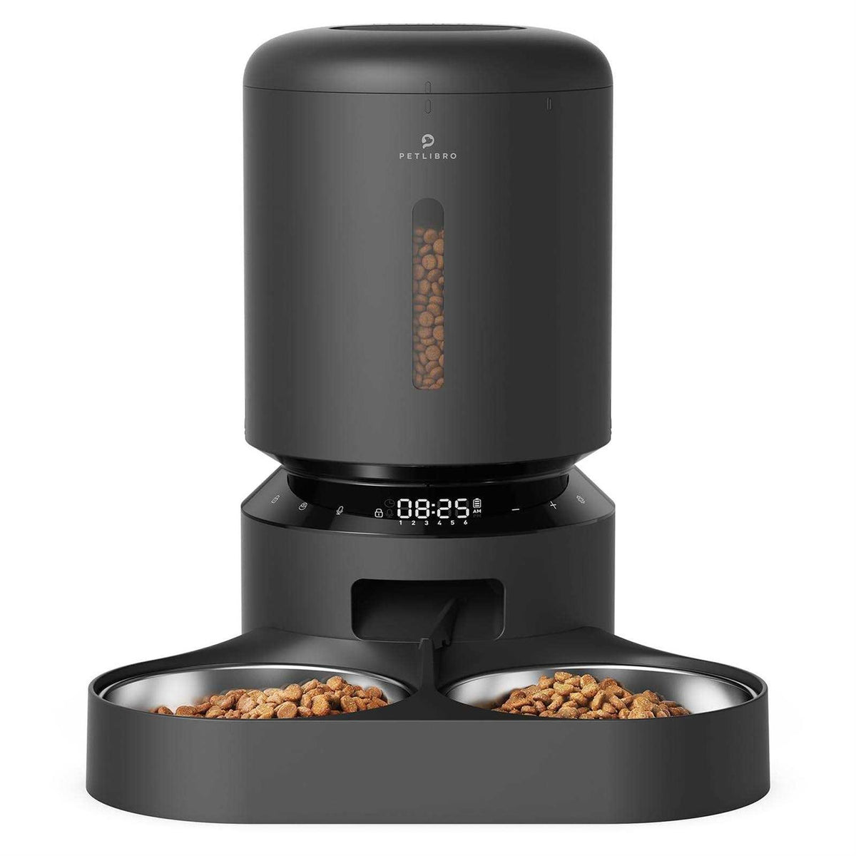 Automatic Cat Food Dispenser 5L with 2 Stainless Bowls R91120