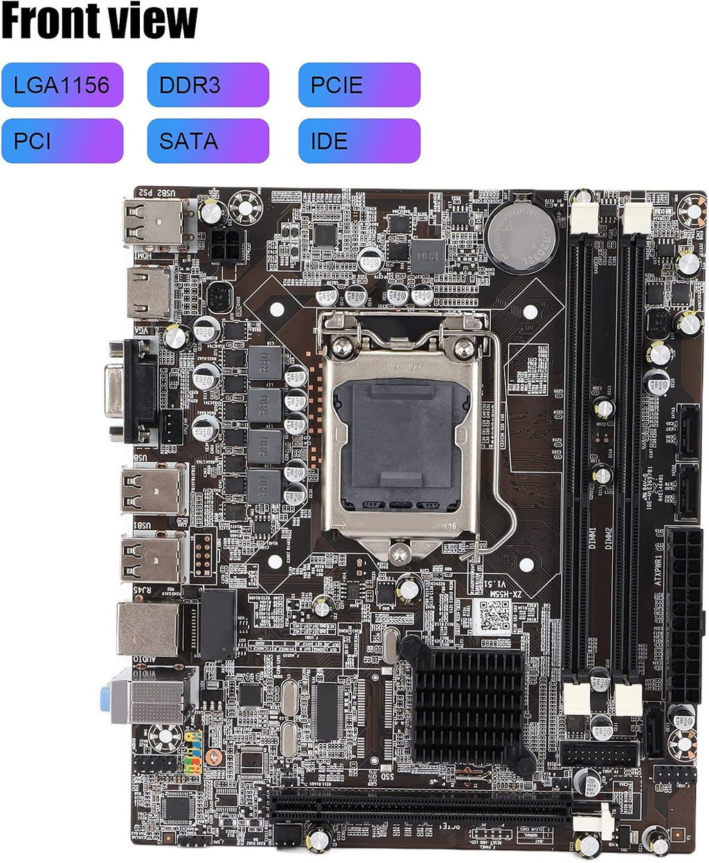 H55 Computer Motherboard LGA 1156 DDR3 E92646