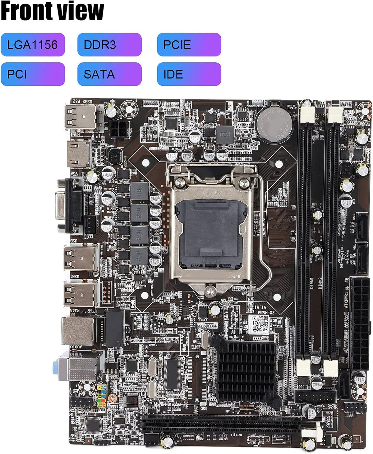 H55 Computer Motherboard LGA 1156 DDR3 E92646