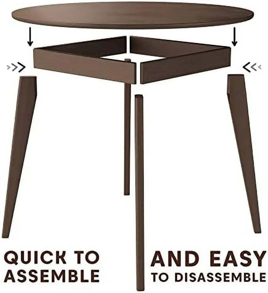Round Solid Wood Dining Table 40 inch G634
