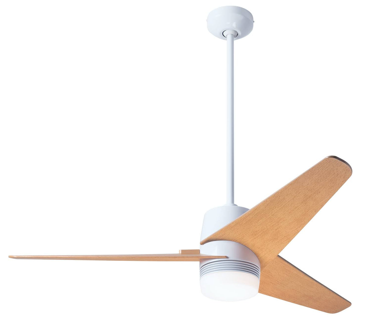White LED Ceiling Fan S6600