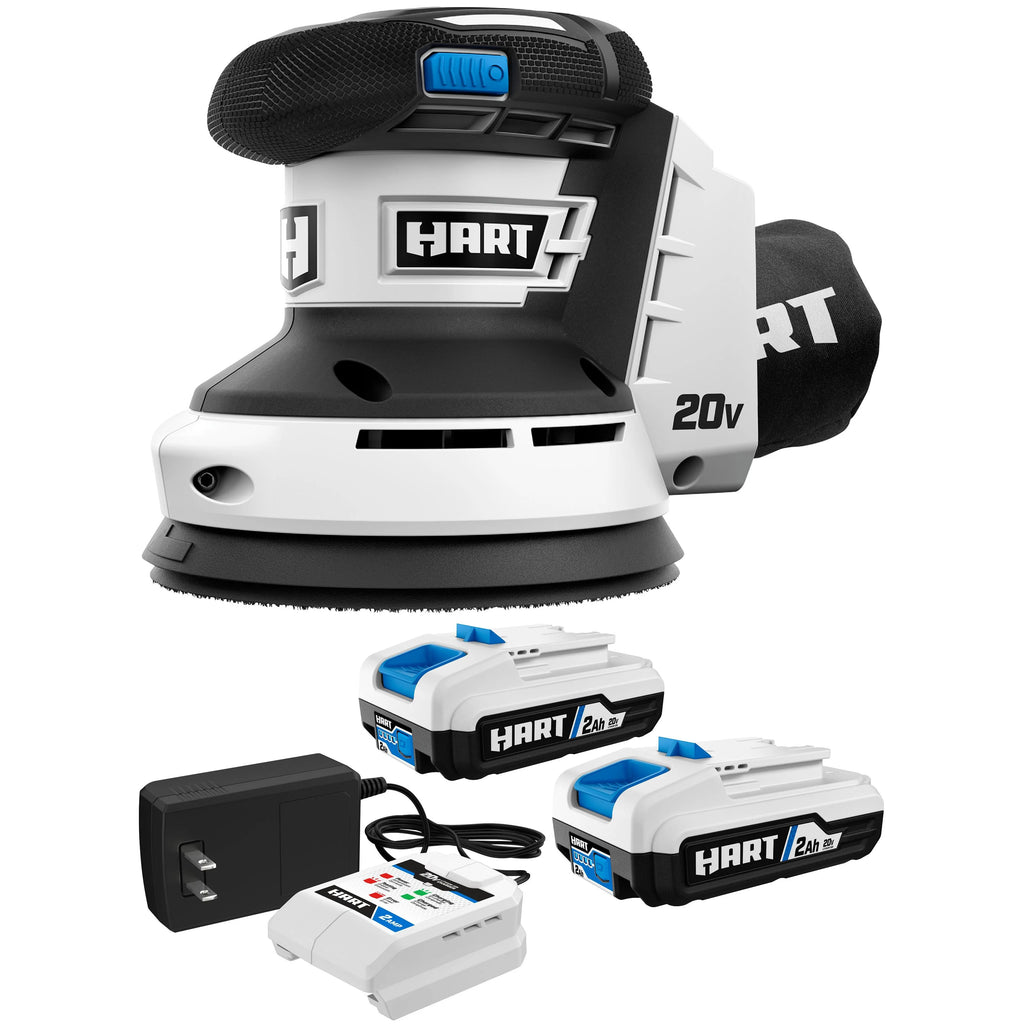 20-Volt Random Orbit Sander with 2Ah Battery and Charger E8902