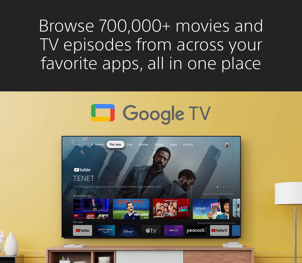55” 4K HDR OLED TV with smart Google TV X156