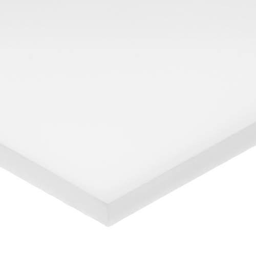 PTFE Sheet 36x22L x 12x22W x 1/32 Thick, White I8563