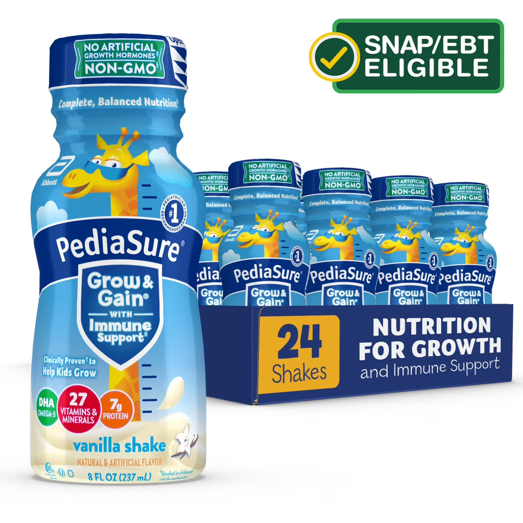 Vanilla Kids Protein Shake, 8-fl-oz Bottle, 4-6 Count K3655