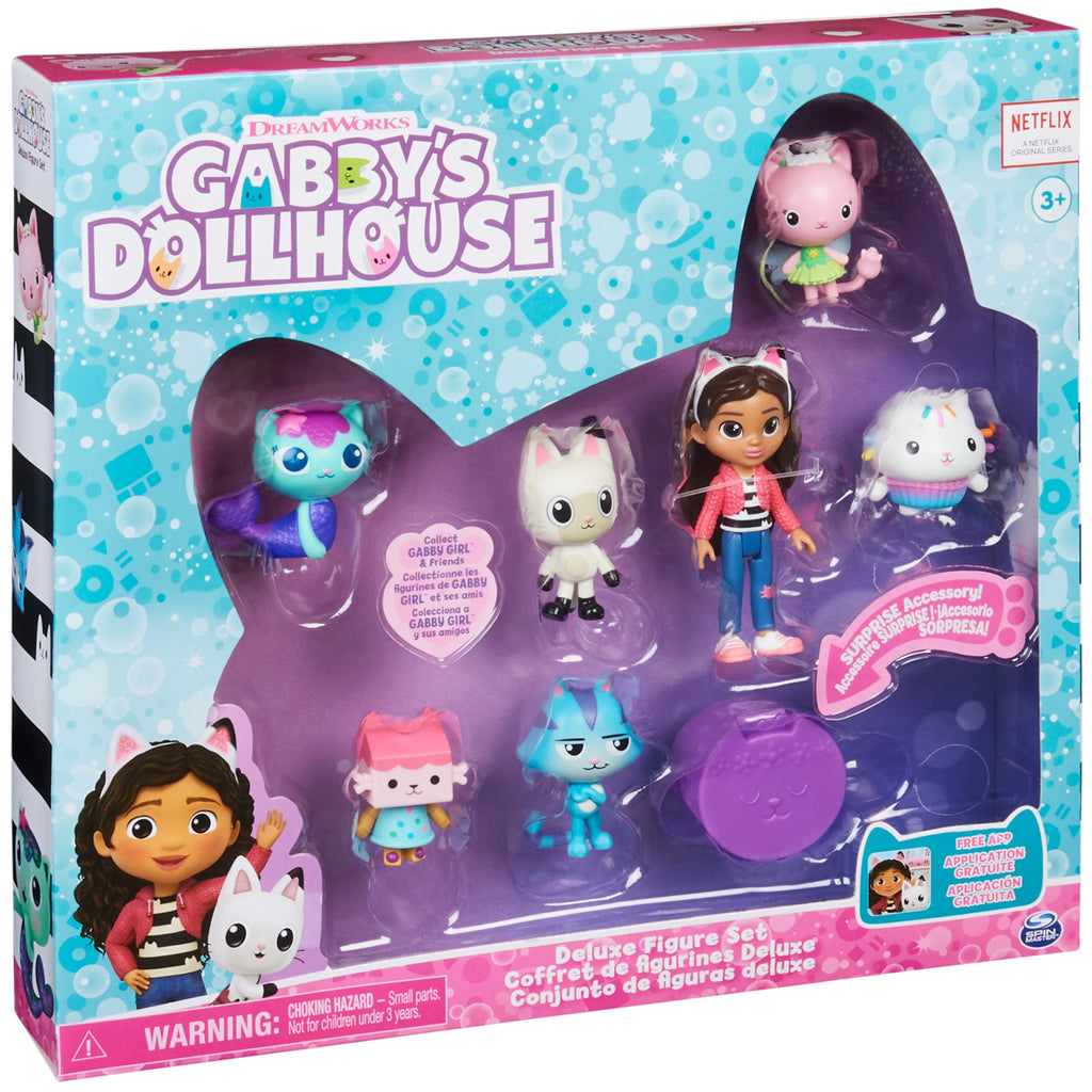 7 Toy Doll Figures Gift Set Q551