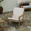 All-Weather Poly Resin Adirondack Chair with Cushions Z3685