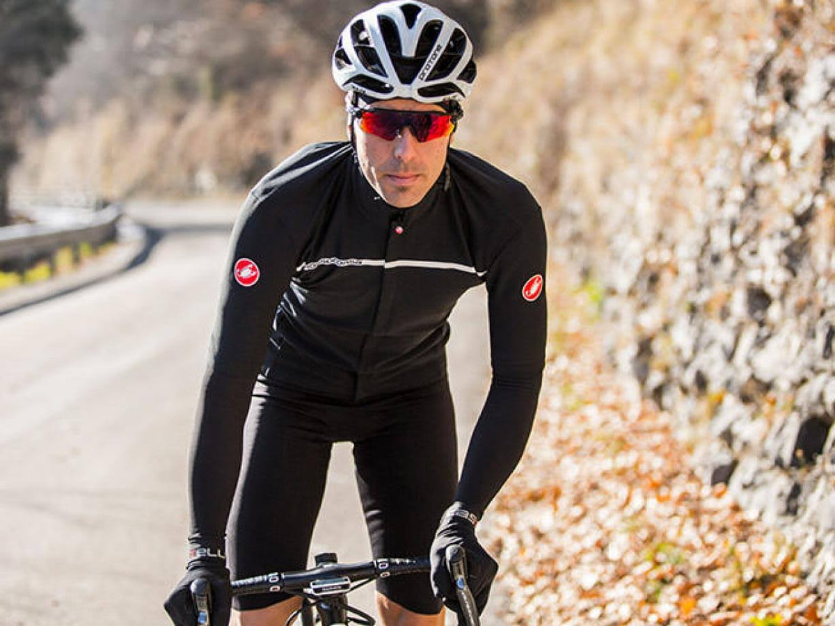 Black L Cycling Jersey S3522