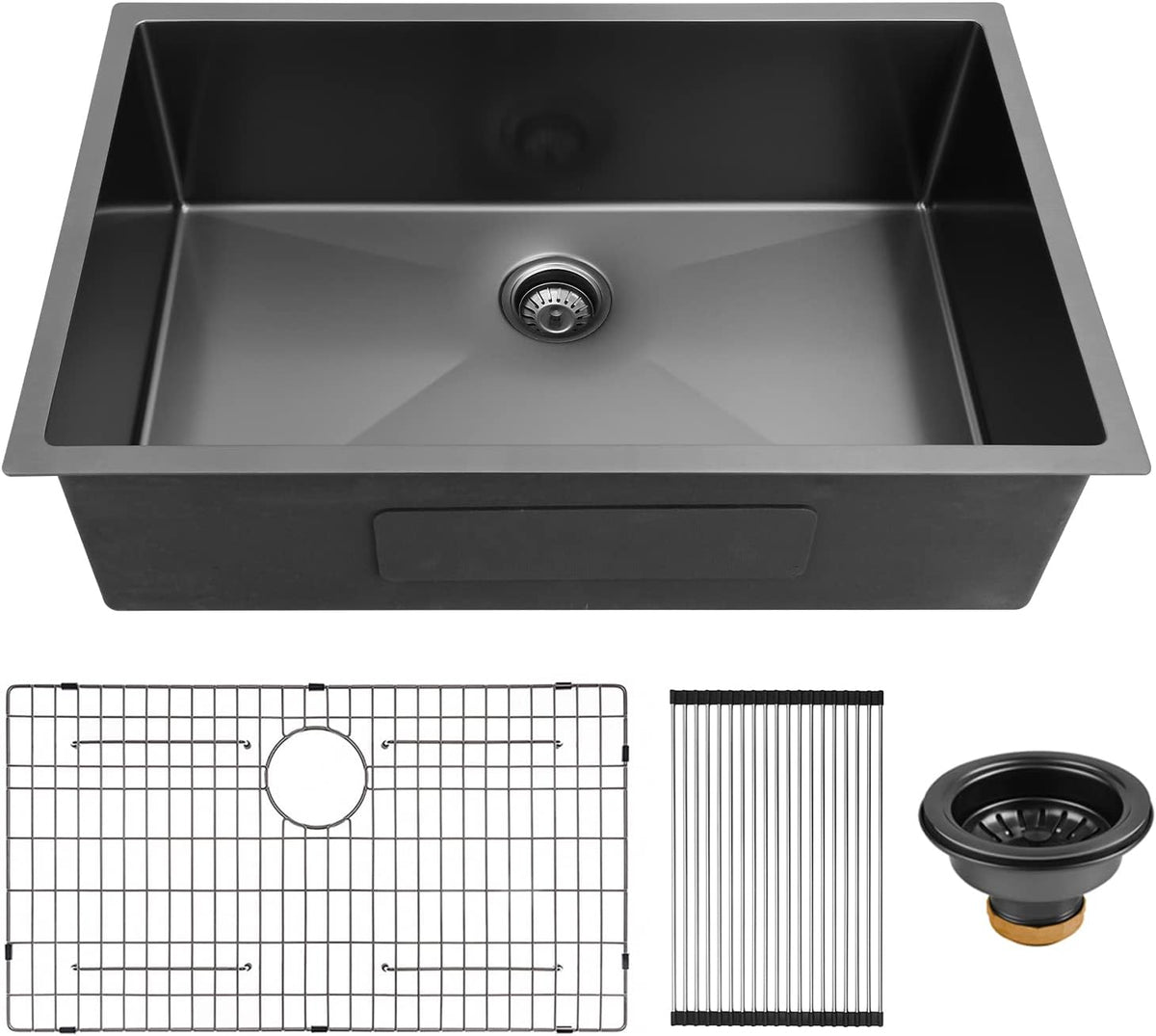 30 x 22 Stainless Steel Workstation Kitchen Sink X8775
