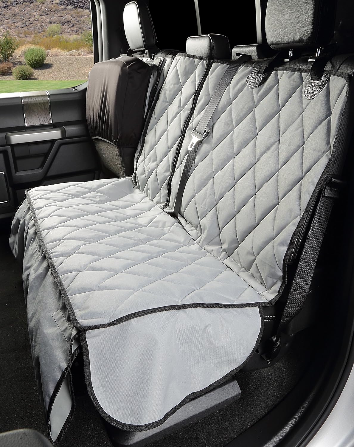 Heavy Duty Waterproof Rear Bench Seat Cover with Hammock K853